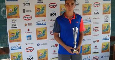 Tenis: Constănțeanul Ștefan Paloși, câștigătorul probei de dublu la Dr. Oetker Argeș Cup - 4
