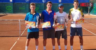 Tenis: Constănțeanul Ștefan Paloși, câștigătorul probei de dublu la Dr. Oetker Argeș Cup - 3