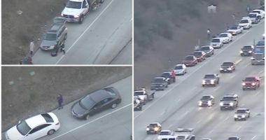 Stire din Actualitate : Incident bizar pe o autostradă: 36 de șoferi au făcut pană în același timp