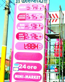 Stire din Economie : La prețurile benzinarilor abia de se ajunge cu scara