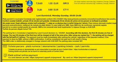 Începe taxarea locurilor de parcare din Constanța. Prima tarifare, din 18 iunie! - 3