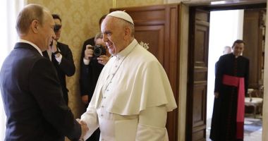Stire din Actualitate : Papa Francisc îl va primi, pe 4 iulie, pe președintele Vladimir Putin
