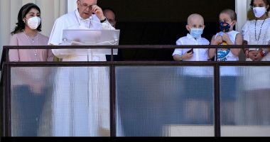 Papa Francisc a apărut pentru prima dată în public, după ce s-a operat - 3