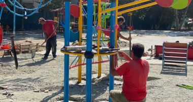 Continuă lucrările de modernizare a parcului “Dragoslavele” - 2