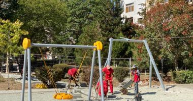 Continuă lucrările de modernizare a parcului “Dragoslavele” - 4