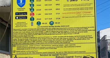Stire din Social : Cum puteţi plăti parcarea în municipiul Constanţa