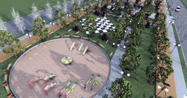 Galerie FOTO / A început amenajarea parcului modern de pe faleza Eforie Sud - 3