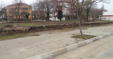 Galerie FOTO / A început amenajarea parcului modern de pe faleza Eforie Sud - 9