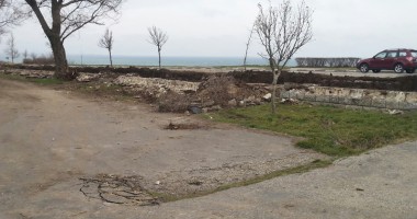 Galerie FOTO / A început amenajarea parcului modern de pe faleza Eforie Sud - 10
