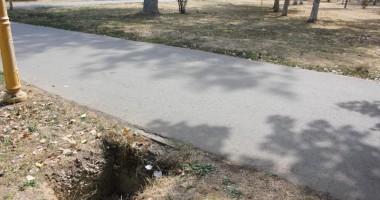 Bălării și distrugere în Parcul Tăbăcăriei - 2