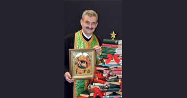 Stire din Cultură-Educație : A doua conferință a părintelui Marius Moșteanu, astăzi, la Biblioteca Județeană