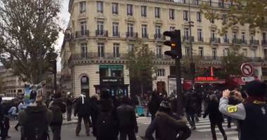 Incidente violente la protestul pentru mediu de la Paris / VIDEO - 2