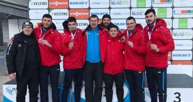 Stire din Sport : Pariu câștigat! Student de la "Ovidius", campion european de bob