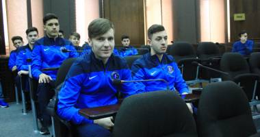 Fotbaliștii Academiei Hagi, școliți de profesorii Universității "Ovidius" - 3