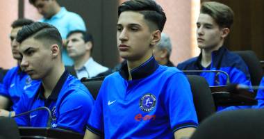 Fotbaliștii Academiei Hagi, școliți de profesorii Universității "Ovidius" - 5