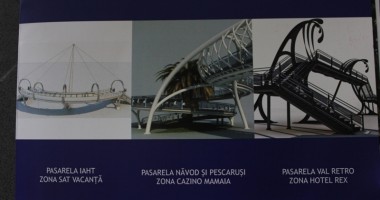 Stire din Politică-Administrație : Pasarelele din Mamaia - unde vor fi amplasate și cum vor arăta