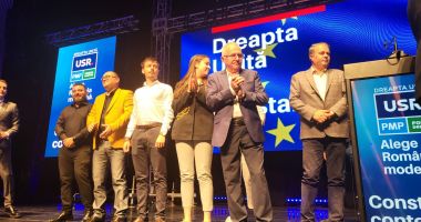 FOTO. Lansare candidați USR Constanța. Cătălin Drulă, susținere pentru Stelian Ion la Primăria Constanța - 20