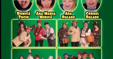 Stire din Cultură-Educație : Patru actori în 15 personaje, pe scena Casei de Cultură