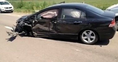 Stire din Eveniment : Patru răniți într-un grav accident în apropiere de  Mihail Kogălniceanu