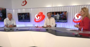 Stire din Actualitate : "Pe Subiect" cu Cezar Cazanoi și Șerban Gheorghiu - Ansamblul "Brâulețul" face spectacol la Mamaia!