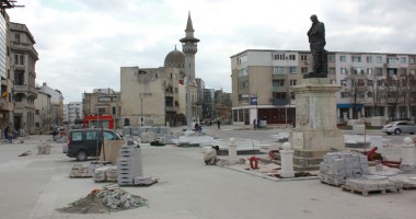 Galerie FOTO. Reabilitarea Pieței Ovidiu, aproape de finalizare. Iată cum arată zona - 8
