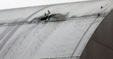 Stire din Actualitate : Pericol la Cernobîl. Scutul care blochează radiațiile a fost lovit de o dronă