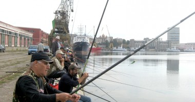Pescarii și chefalul au invadat portul Constanța - 4
