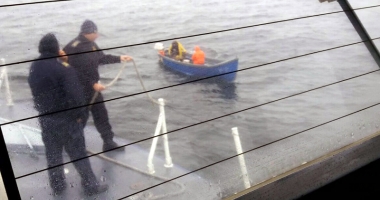 Pescari rătăciți în Marea Neagră, salvați de polițiștii de frontieră - 2