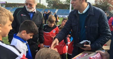 Peste 250 de copii, prezenți la etapa a treia a Cupei Toamnei la mini-rugby - 7
