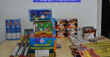 Dosar penal pentru vânzarea de artificii ilegale
