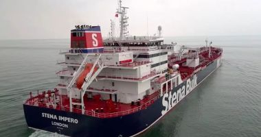 Stire din Actualitate : Petrolier britanic sechestrat de Iran. Uniunea Europeană cere eliberarea navei