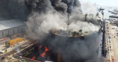 Stire din Eveniment : IADUL pe pământ! Primele rezultate ale ANCHETEI în cazul incendiului de pe petrolierul "Jag Leela"