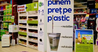 Stire din Economie : Un hipermarket cunoscut din Constanţa a început campania „Plata cu PET-ul”