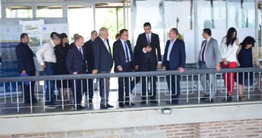 GALERIE FOTO / Vicepremierul Paul Stănescu, prezent astăzi la edificiul roman cu mozaic și la MINAC - 6