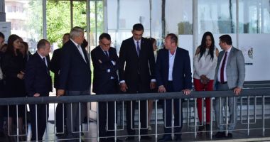 GALERIE FOTO / Vicepremierul Paul Stănescu, prezent astăzi la edificiul roman cu mozaic și la MINAC - 5