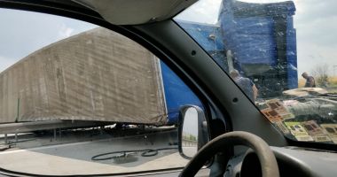 GALERIE FOTO / Atenție șoferi! Un tir s-a răsturnat pe Autostrada Soarelui! Se circulă cu dificultate - 2