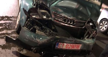 GALERIE FOTO / Accident rutier pe bulevardul Mamaia în zona Lake View. O VICTIMĂ - 2