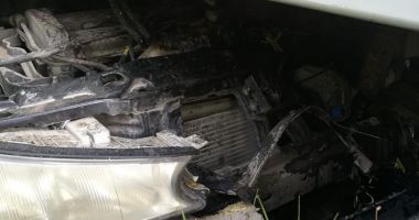 GALERIE FOTO / Accident rutier la ieșire din Mangalia. Două persoane au fost rănite - 4