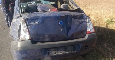 GALERIE FOTO / Mașină de poliție aflată în misiune, lovită de un alt autoturism - 4