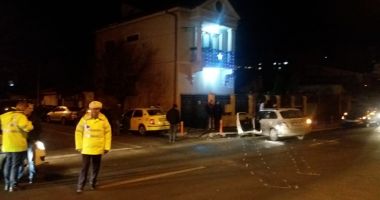 GALERIE FOTO / Accident rutier pe strada Portiței din Constanța. O persoană a fost rănită - 4