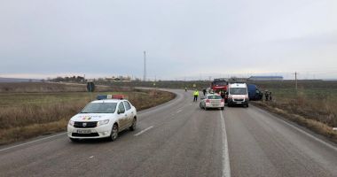 GALERIE FOTO / ACCIDENT RUTIER GRAV LA CONSTANȚA! TREI PERSOANE, DECEDATE - 5