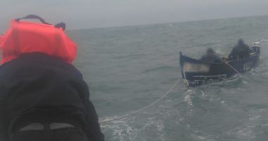 GALERIE FOTO / Intervenție pe Marea Neagră. Doi pescari, salvați de polițiștii de frontieră - 2
