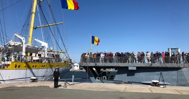 GALERIE FOTO / Nava-școală "Mircea" pleacă în tradiționalul marș internațional de instrucție - 2