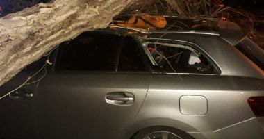 Vremea rea face ravagii! Copac CĂZUT PESTE O MAȘINĂ în Constanța. Copil PRINS ÎNĂUNTRU - 2