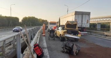 Accident pe Autostrada Soarelui. "Vă rugăm să circulați cu prudență!" - 2