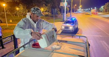 GALERIE FOTO / Acțiune de dezinsecție în orașul Năvodari - 2