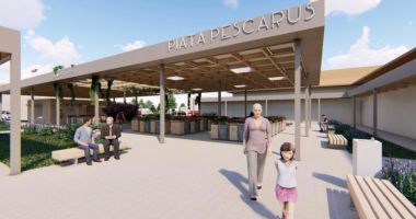 Piața Pescăruș, complet reabilitată. "Nu se construiesc blocuri!" - 2