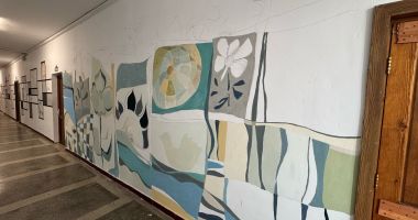Coridoarele Colegiului de Arte constănțean s-au metamorfozat în imense simeze - 2
