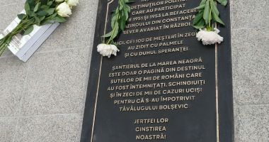 Stire din Cultură-Educație : Muzeul de Istorie Constanța a dezvelit o placă în memoria deținuților politici anticomuniști care au lucrat la Cazinoul din Constanța