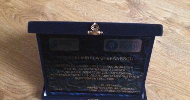 Plachetă de onoare, recuperată de "Cuget Liber" din ... piața de vechituri! - 2